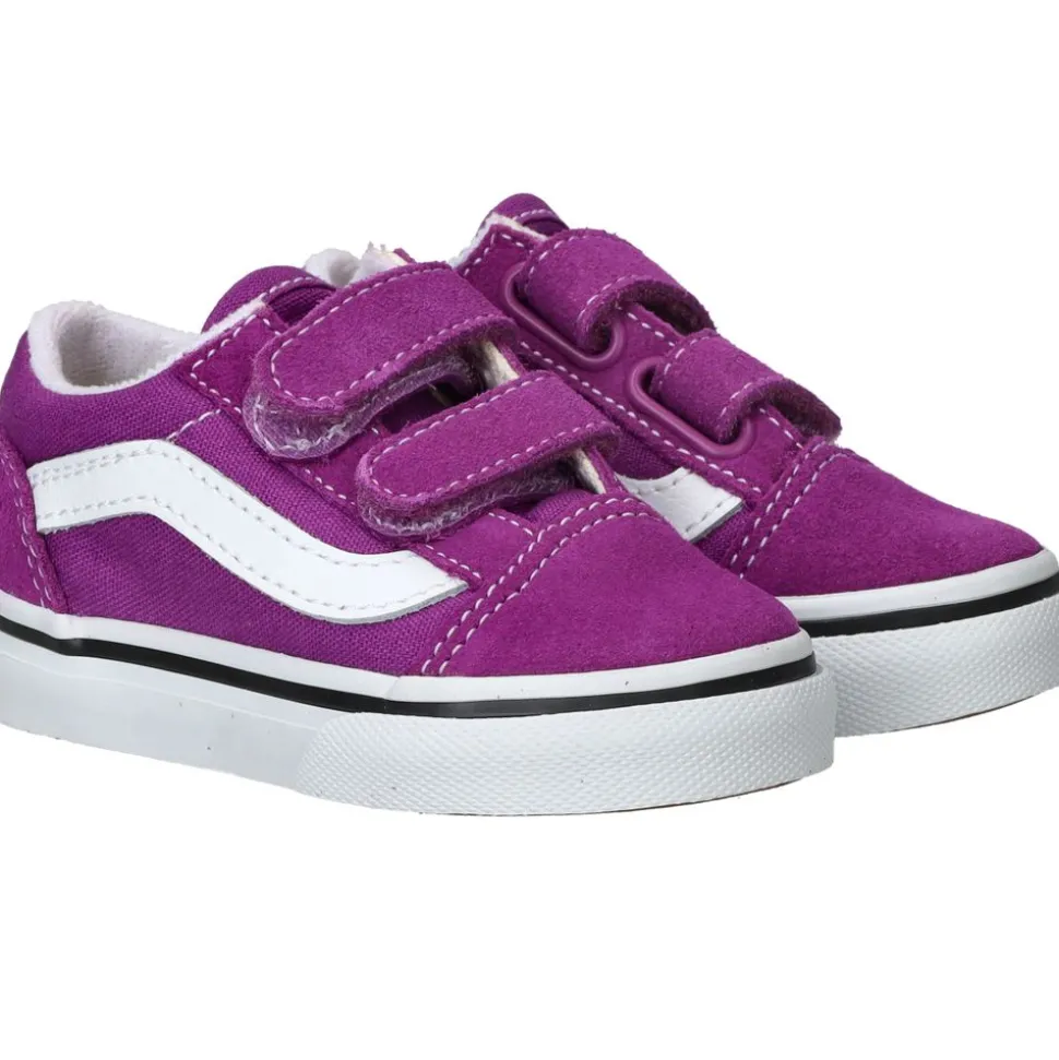 Vans Old Skool V Color Theory Sneakers Paars Meisjes