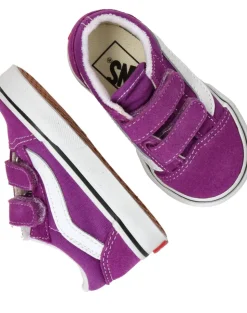 Vans Old Skool V Color Theory Sneakers Paars Meisjes