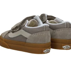 Vans Old Skool V Neutral Block Sneakers Grijs Jongens