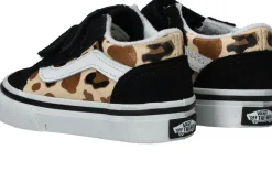 Vans Old Skool V Sneakers Beige Meisjes