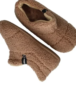 Verbenas Pantoffels Taupe Dames
