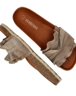 Verbenas Rocio Serraje Slippers Beige Dames
