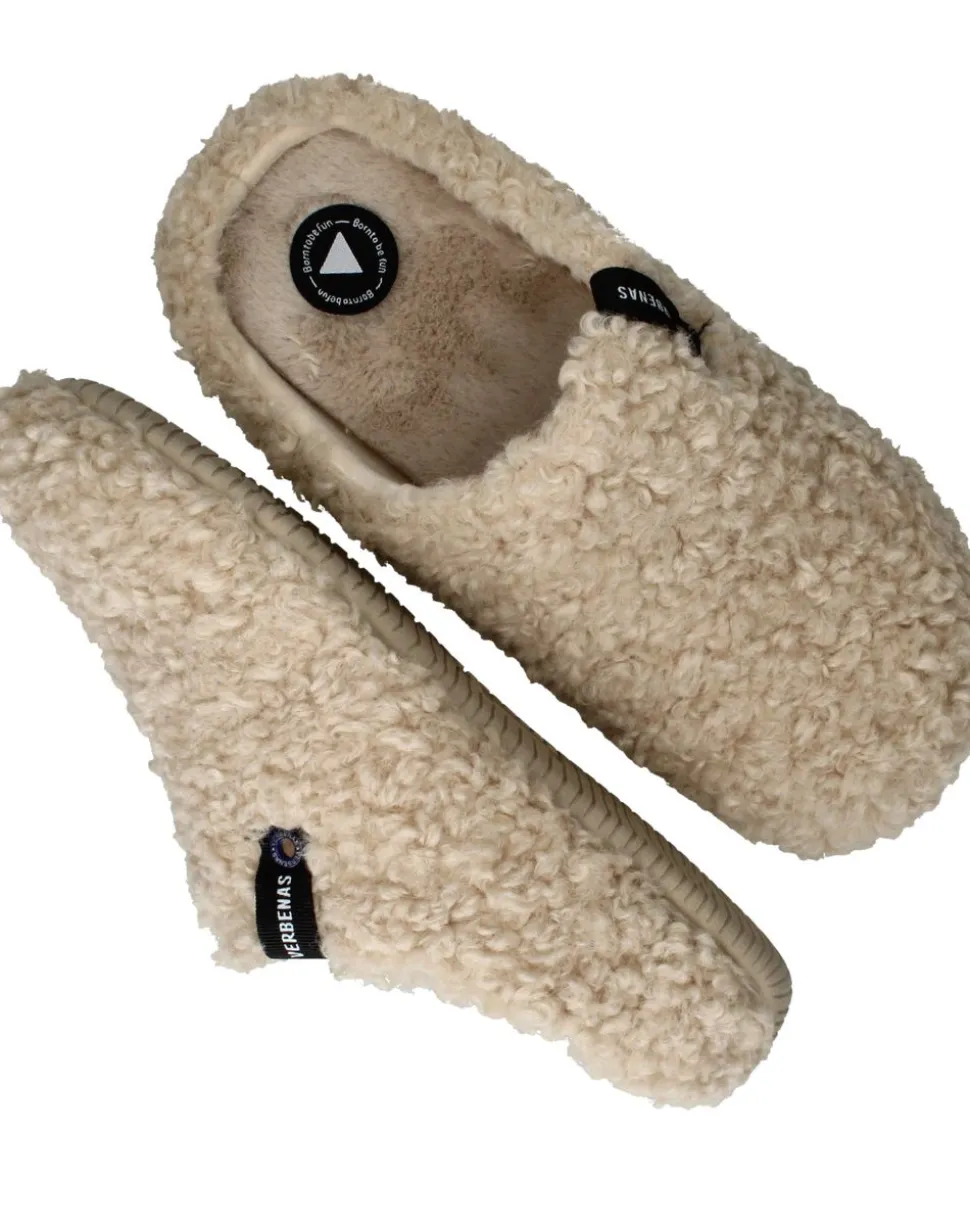 Verbenas York Pantoffels Beige Dames