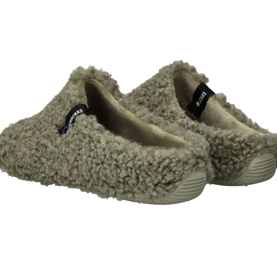 Verbenas York Pantoffels Groen Dames