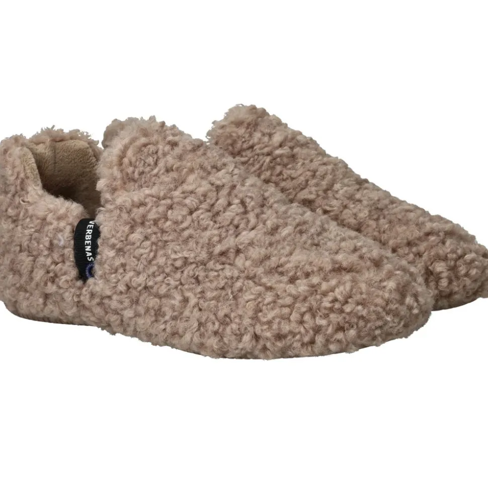 Verbenas Yuk Pantoffels Beige Dames