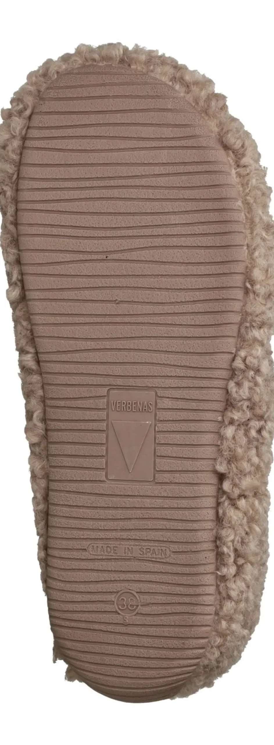 Verbenas Yuk Pantoffels Beige Dames