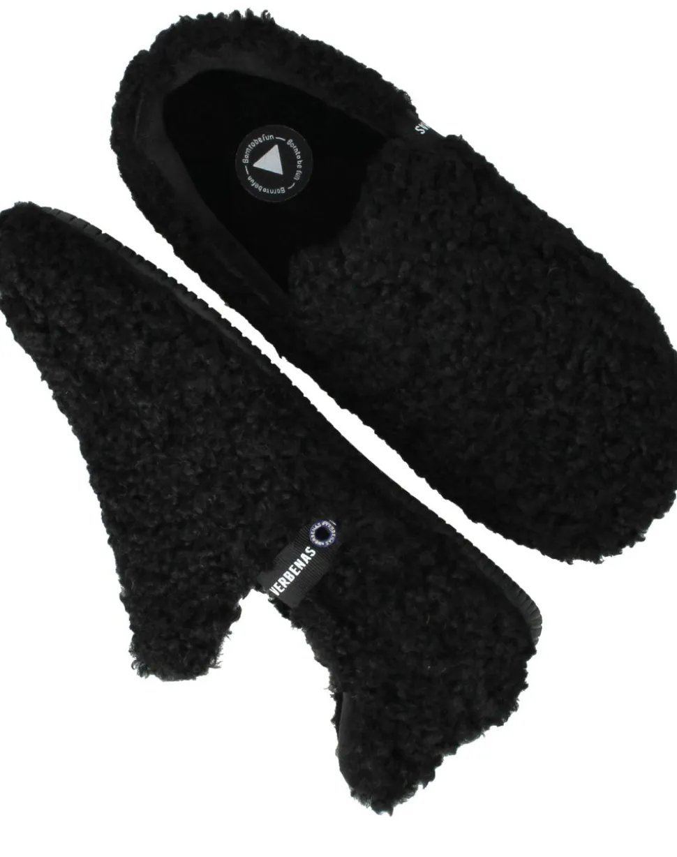 Verbenas Yuk Pantoffels Zwart Dames