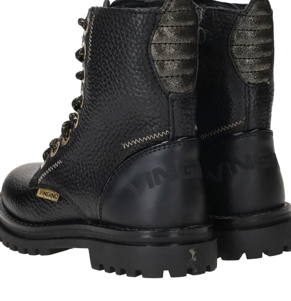 Vingino Shirley Veterboots Zwart Meisjes