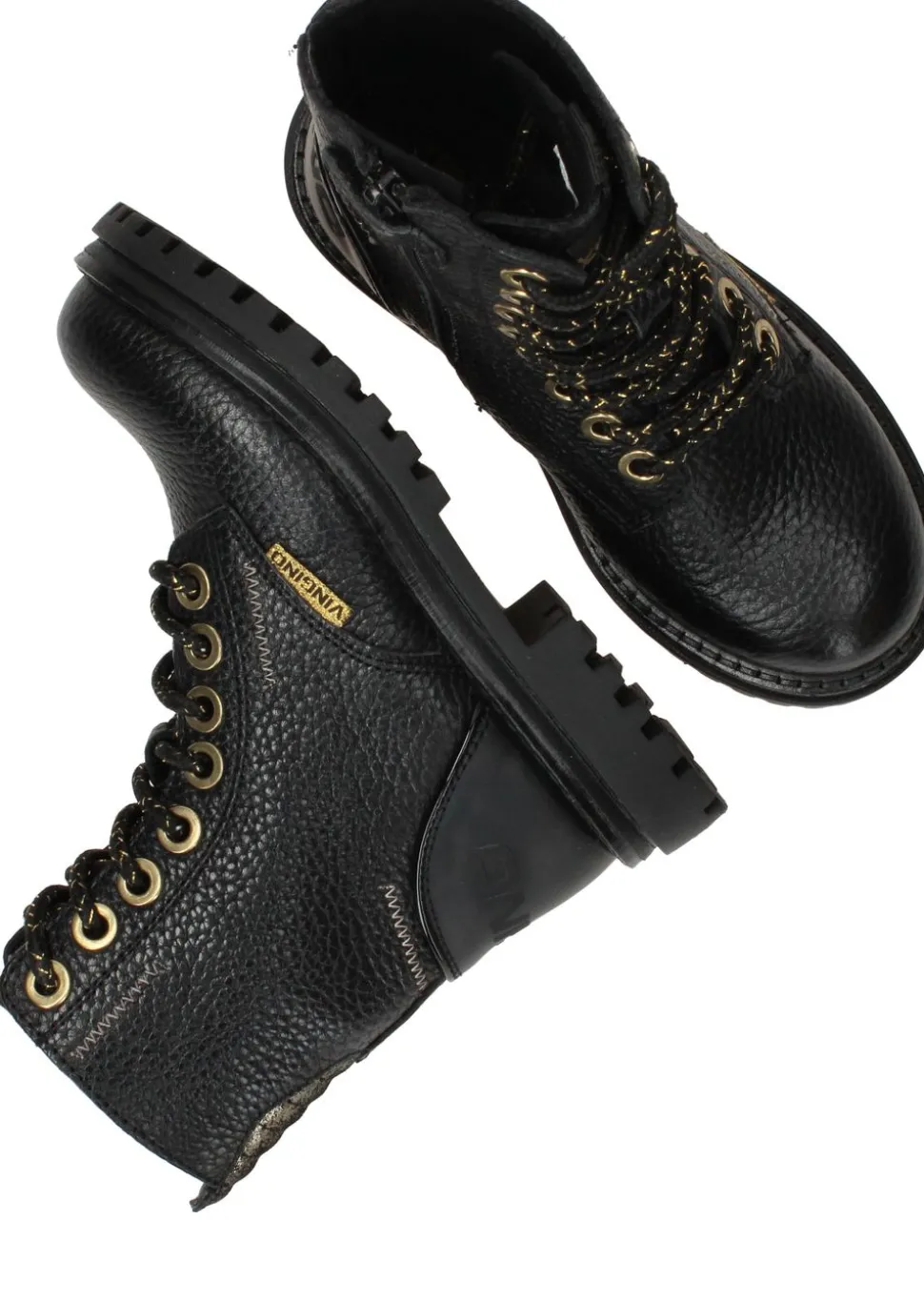 Vingino Shirley Veterboots Zwart Meisjes