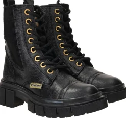 Vingino Sienna Veterboots Zwart Meisjes
