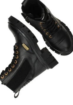 Vingino Sienna Veterboots Zwart Meisjes