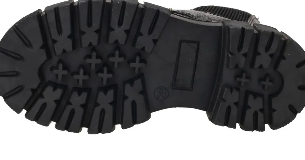 Vingino Sienna Veterboots Zwart Meisjes