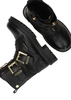 Vingino Velia Bikerboots Zwart Meisjes