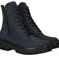 Waldlaufer Alea Veterboots Blauw Dames