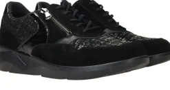 Waldlaufer Funky Sneakers Zwart Dames