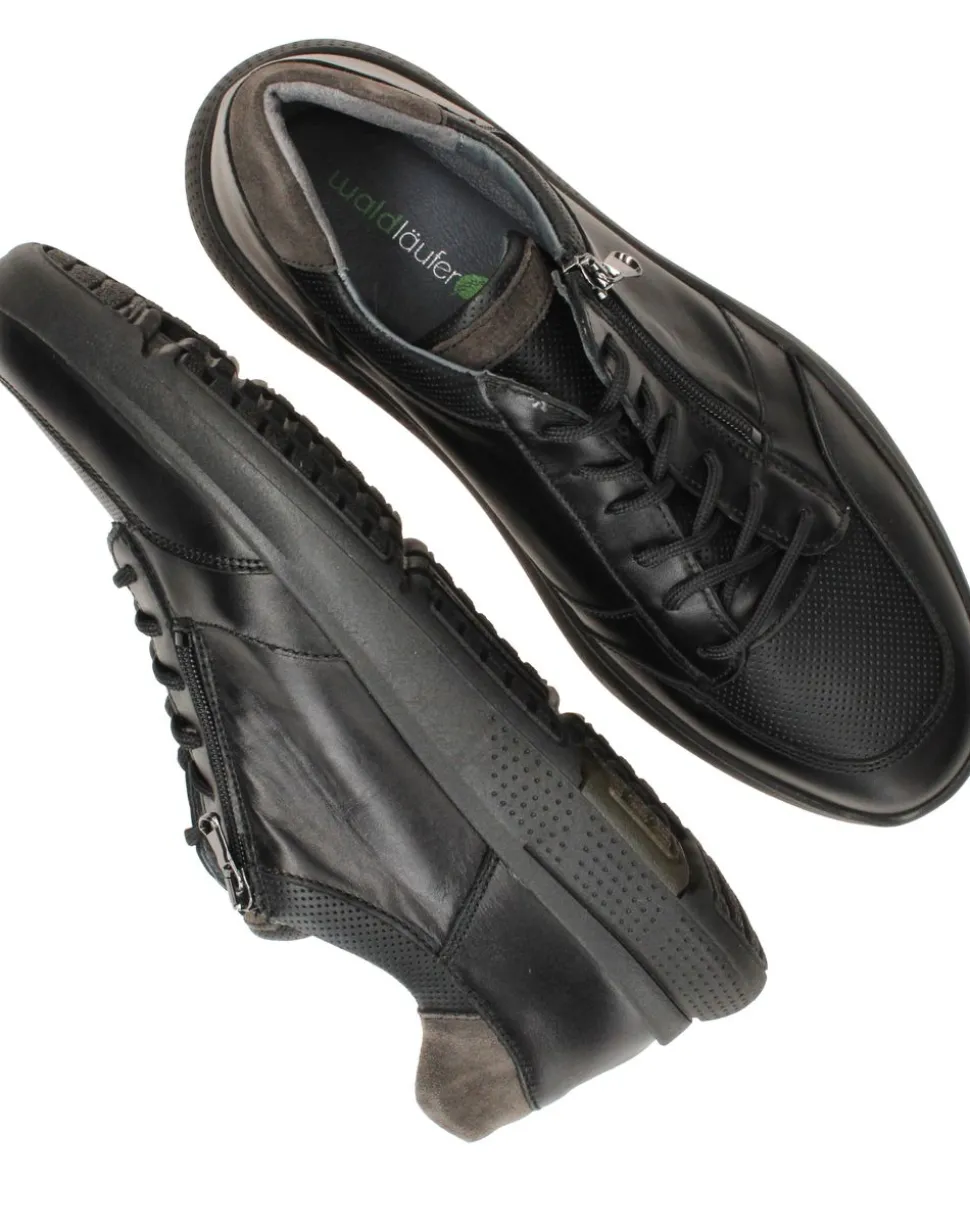 Waldlaufer Heiko Sneakers Zwart Heren