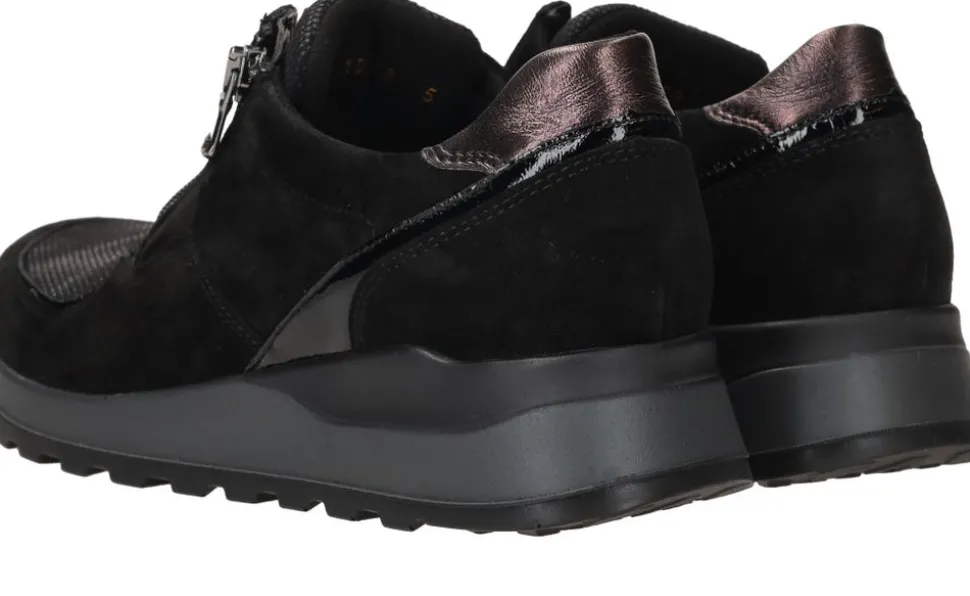 Waldlaufer Hiroko Sneakers Zwart Dames