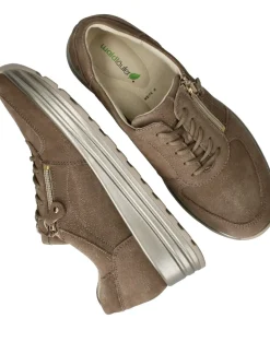 Waldlaufer Lana Sneakers Taupe Dames
