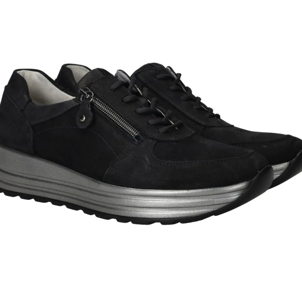 Waldlaufer Lana Sneakers Zwart Dames