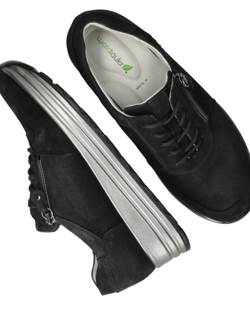 Waldlaufer Lana Sneakers Zwart Dames