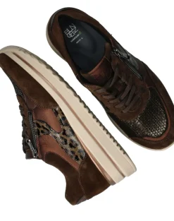 Waldlaufer Luana Sneakers Bruin Dames