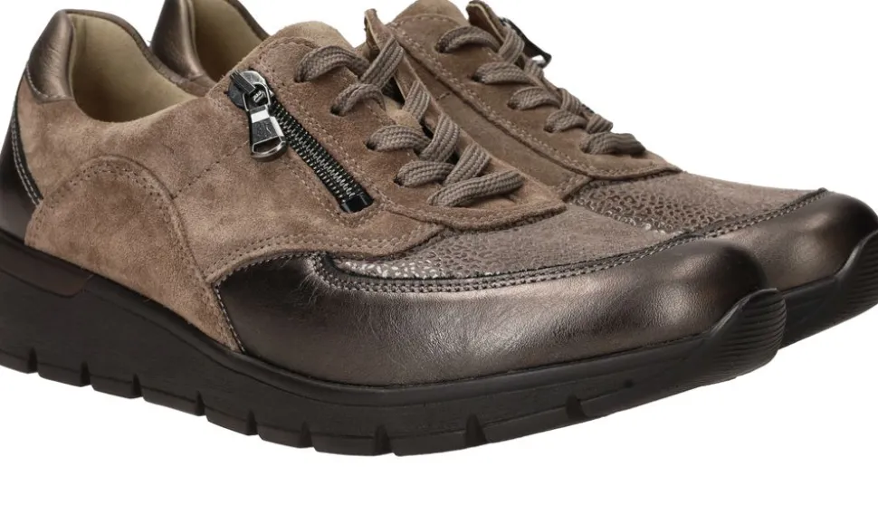 Waldlaufer Ramona Sneakers Beige Dames