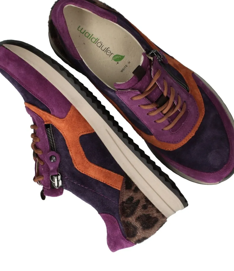 Waldlaufer Vicky Sneakers Paars Dames