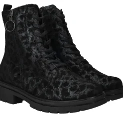 Waldlaufer Zoe Veterboots Zwart Dames