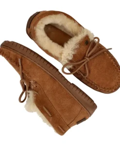 Warmbat Bunya Pantoffels Cognac Dames