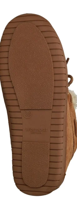Warmbat Bunya Pantoffels Cognac Dames