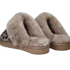 Warmbat Collie Pantoffels Taupe Dames