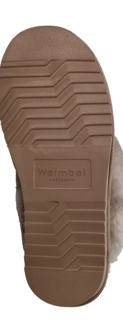 Warmbat Collie Pantoffels Taupe Dames