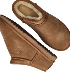 Warmbat Conner Pantoffels Cognac Heren
