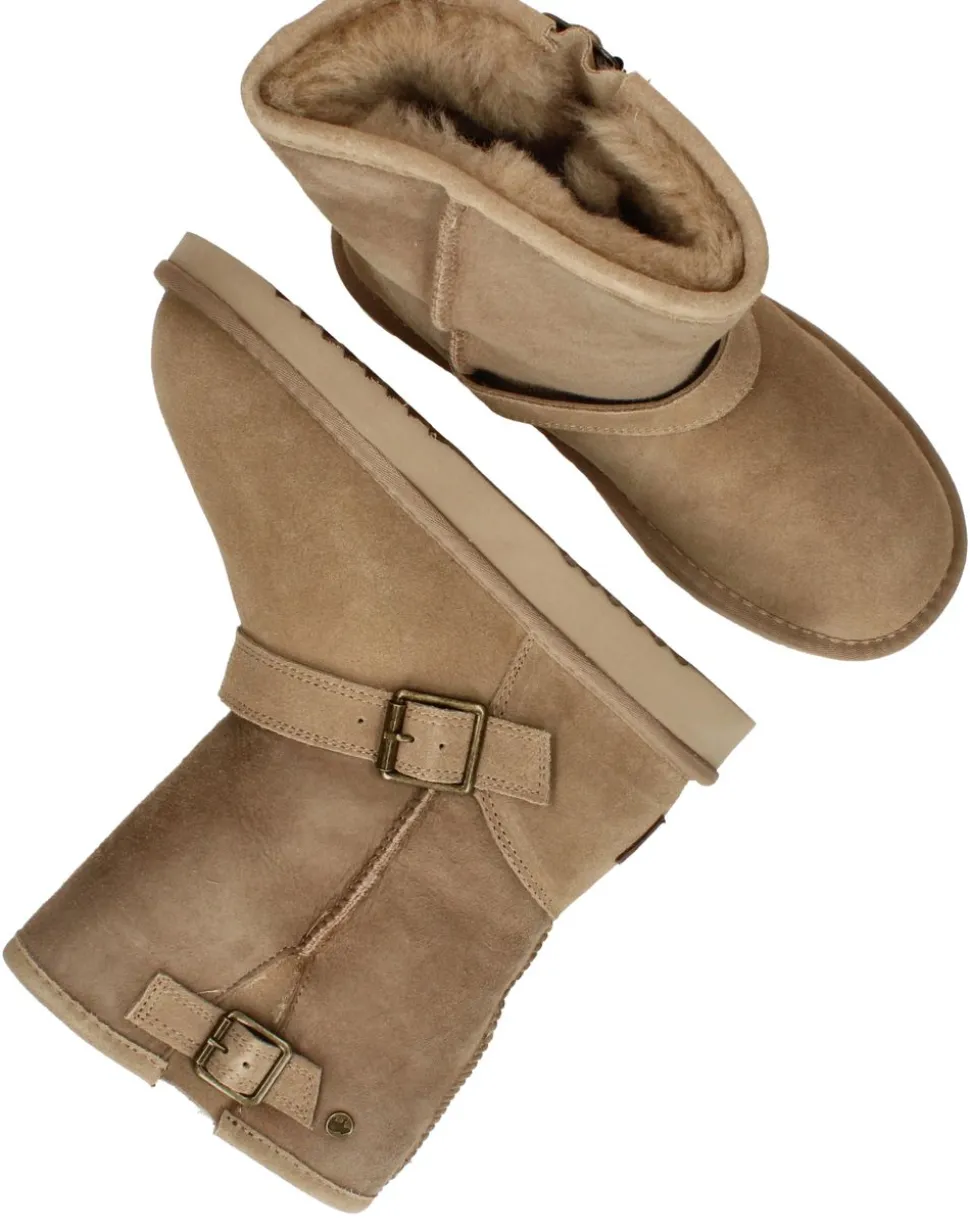 Warmbat Kangaroo Boots Beige Dames