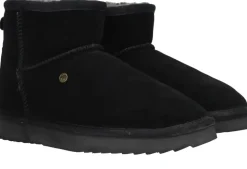 Warmbat Wallaby Pantoffels Zwart Dames