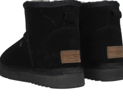 Warmbat Wallaby Pantoffels Zwart Dames