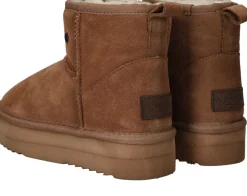 Warmbat Wallaby Plateau Boots Cognac Dames