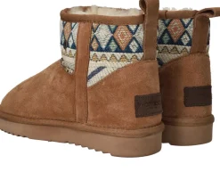 Warmbat Wallaby Woven Boots Cognac Dames