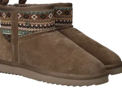 Warmbat Wallaby Woven Boots Taupe Dames