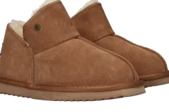 Warmbat Willow Pantoffels Cognac Dames