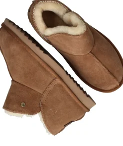 Warmbat Willow Pantoffels Cognac Dames