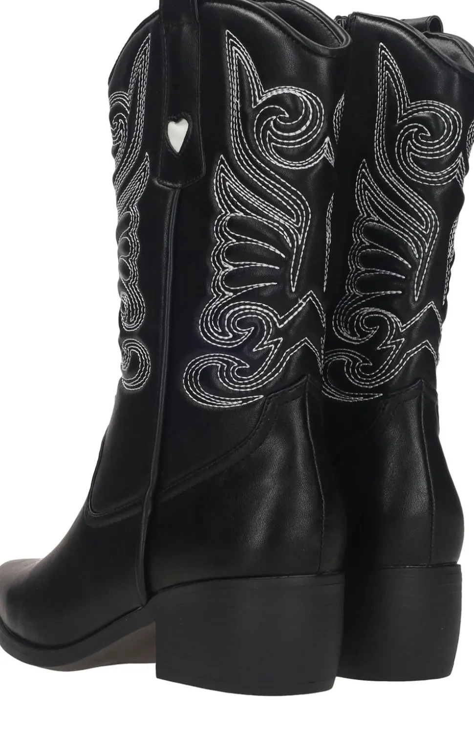 Western laars Westernlaarzen Zwart Dames