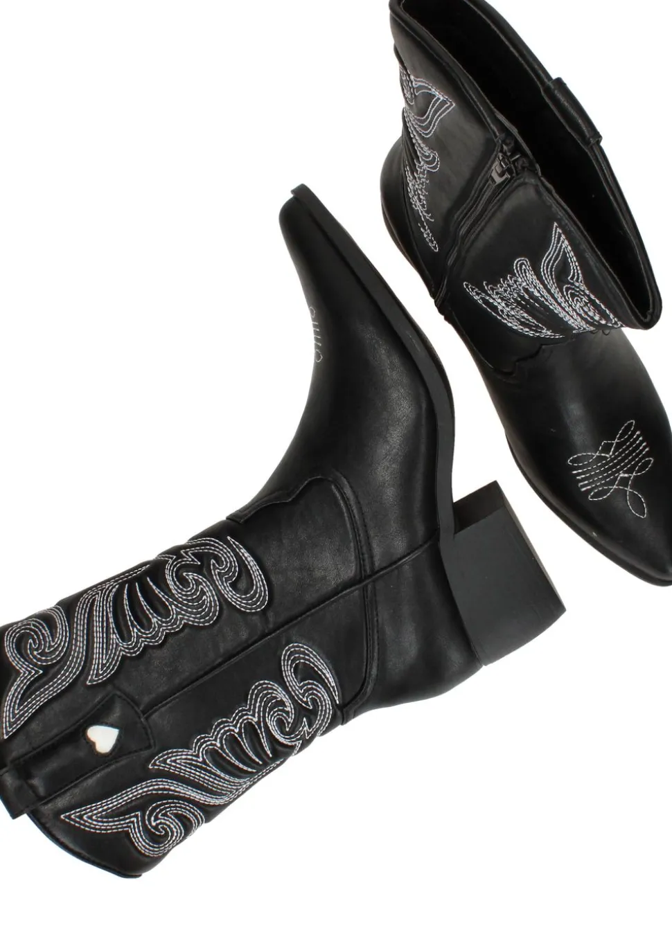 Western laars Westernlaarzen Zwart Dames