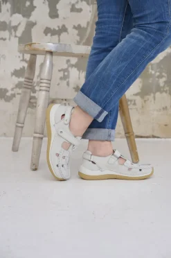 Wolky Esperanza Fantastic Sandalen Wit Dames