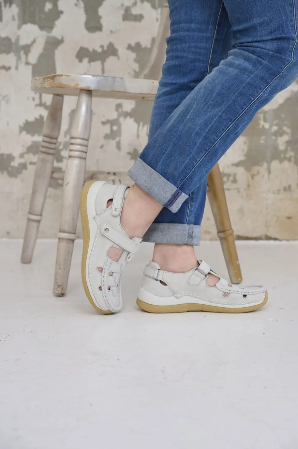 Wolky Esperanza Fantastic Sandalen Wit Dames