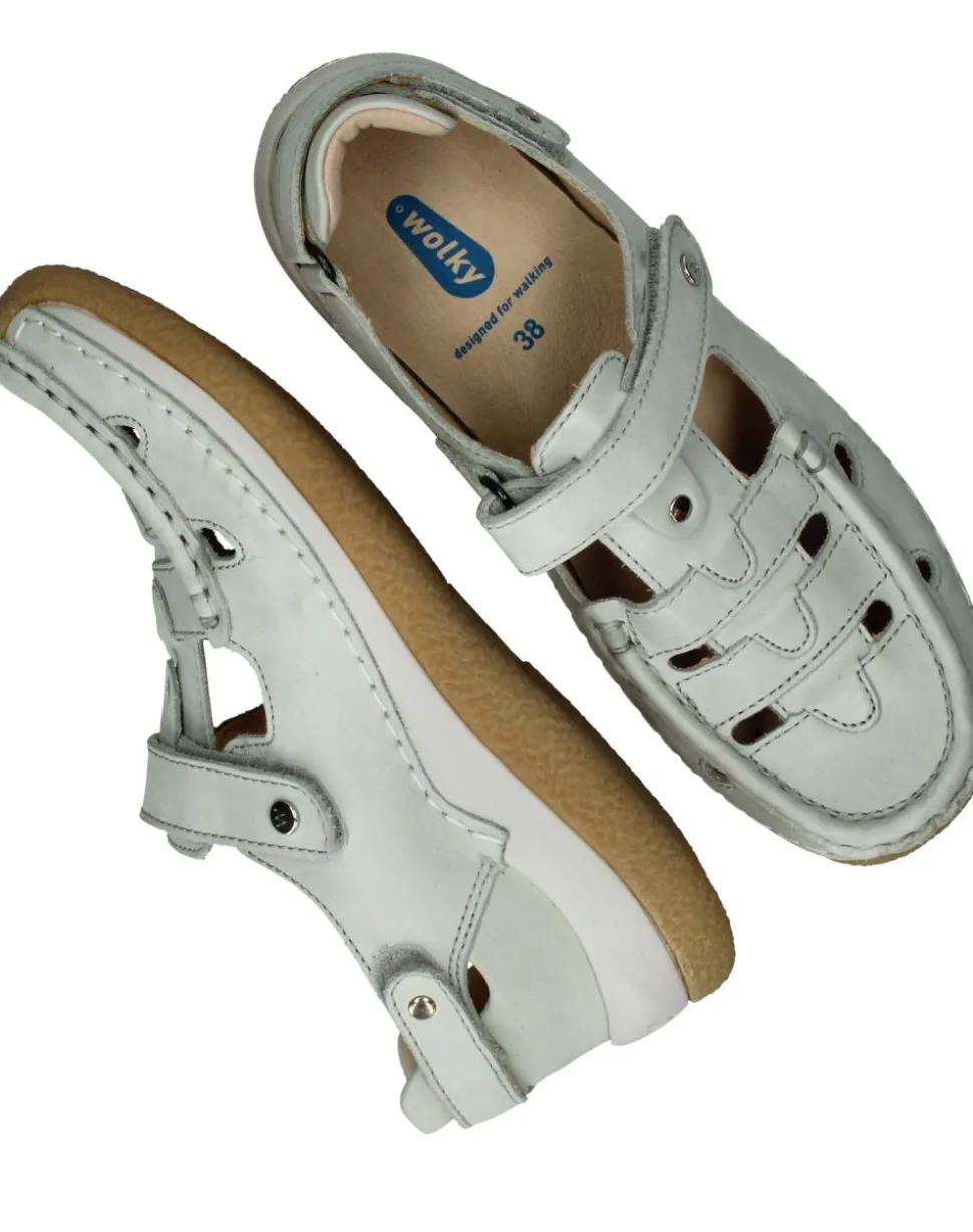 Wolky Esperanza Fantastic Sandalen Wit Dames