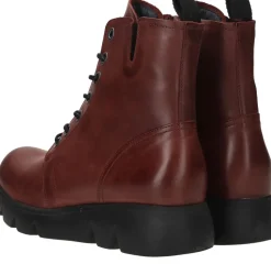 Wolky Hope XW Softy Wax Veterboots Rood Dames