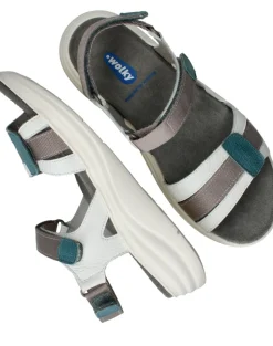 Wolky Miku Gobi Sandalen Wit Dames