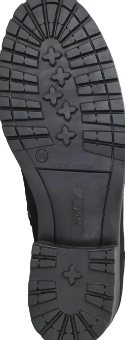 Wolky Quinta F2F Longbeach Veterboots Zwart Dames