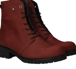 Wolky Quinta F2F Longbeach Veterboots Rood Dames